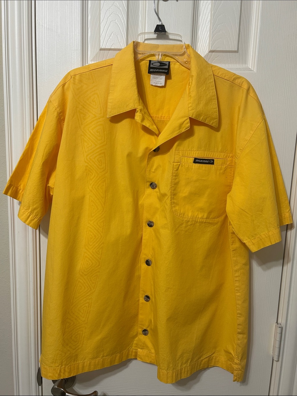 Men's Yellow Shirt - Vintage